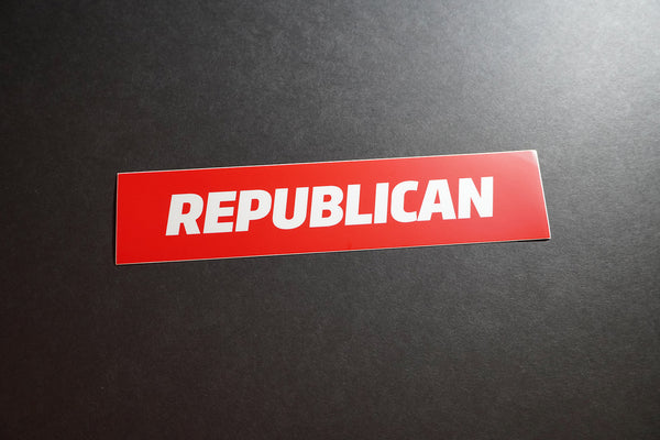 Republican Vinyl Sticker