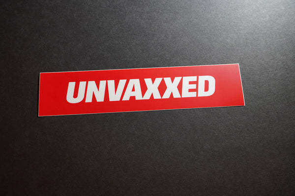 Unvaxxed Vinyl Sticker