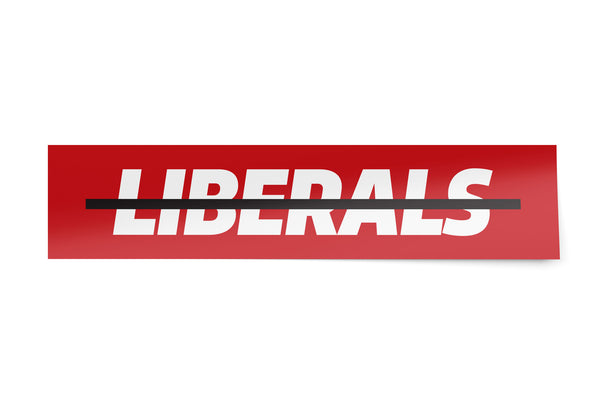 Anti-Liberals Vinyl Sticker