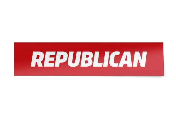 Republican Vinyl Sticker